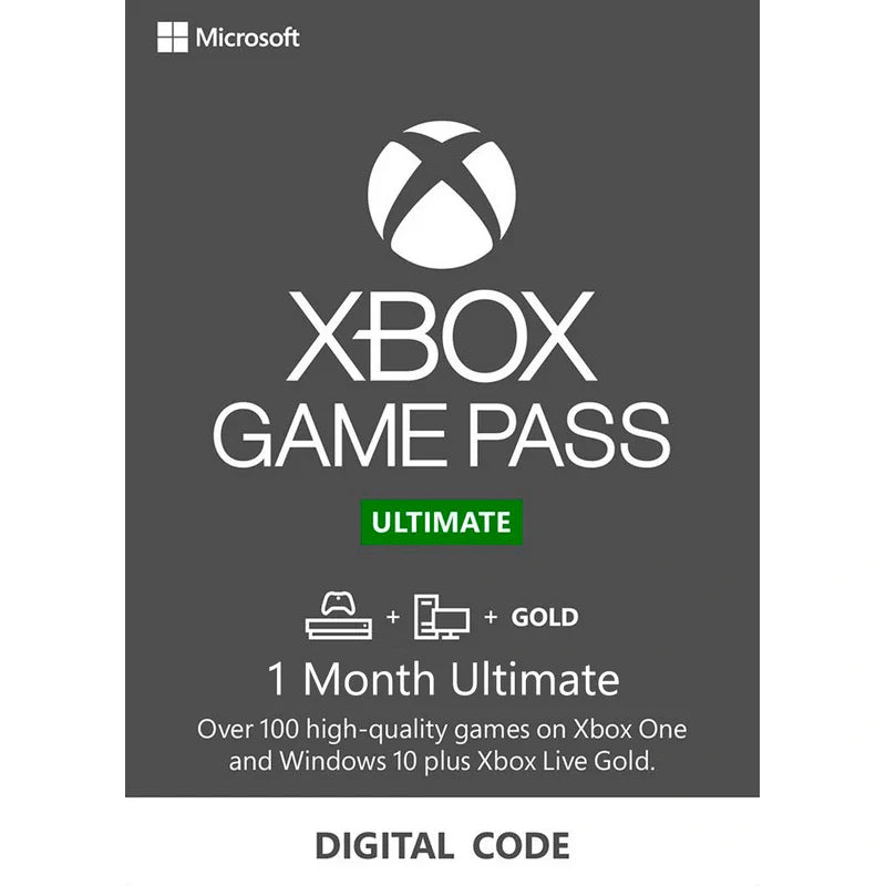 Xbox Game Pass: Ultimate - Suscripción 1 Mes [Digital]