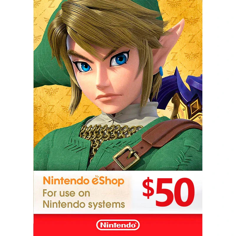 Nintendo eShop - Recarga $50 [Digital]