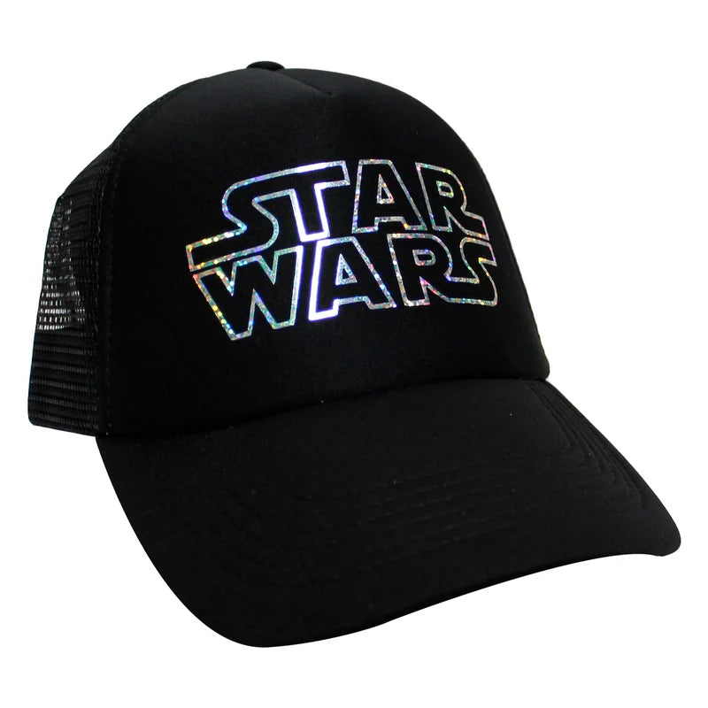 Gorra Star Wars: Logo Star Wars [Tornasol/Negro]