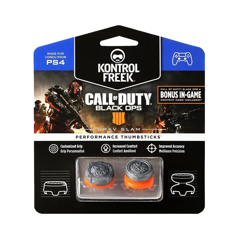 Thumbsticks Análogos KontrolFreek: Call of Duty: Black Ops 4 (Grav Slam) [PlayStation 5 / 4]