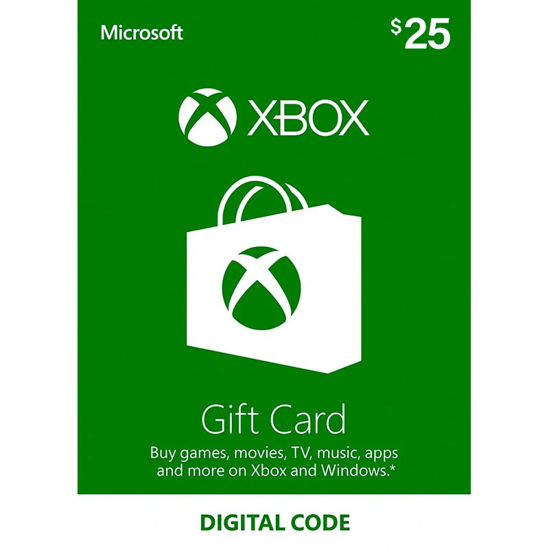 Xbox Store - Recarga $25 [Digital]