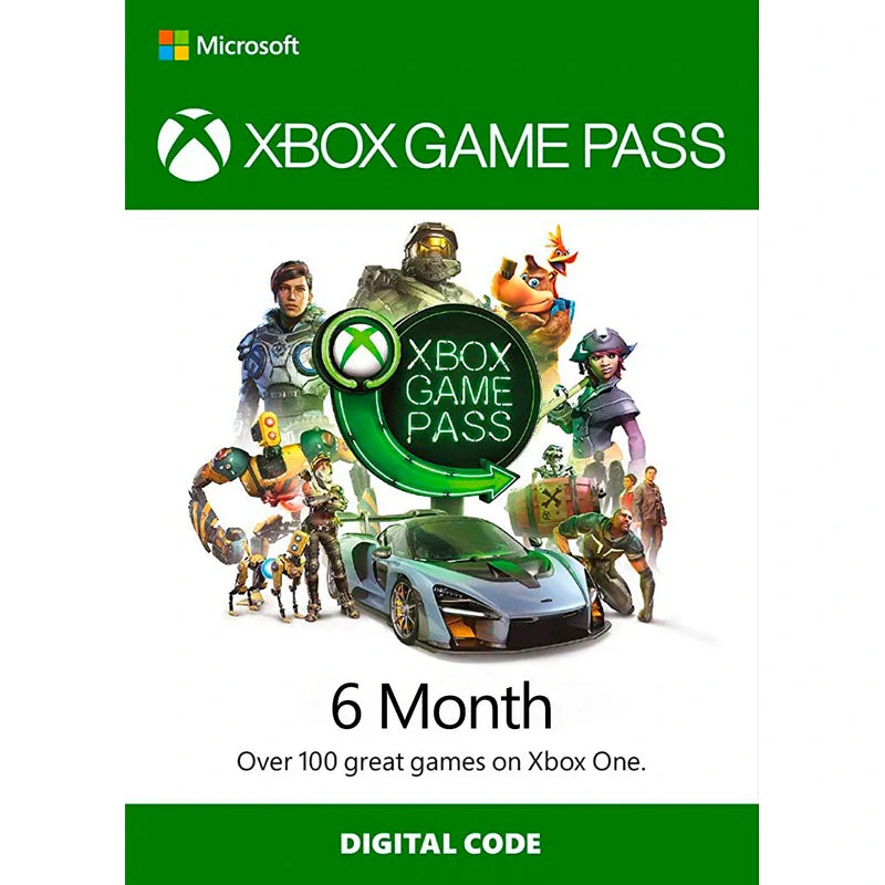 Xbox Game Pass: Core - Suscripción 6 Meses [Digital]