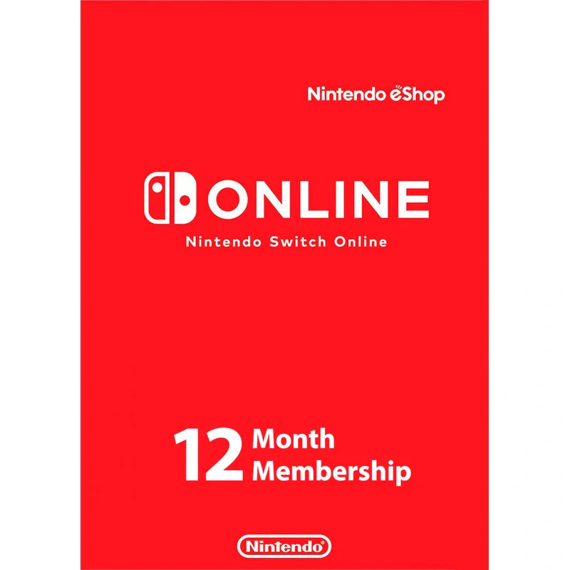 Nintendo Online - Suscripción 12 Meses [Digital]