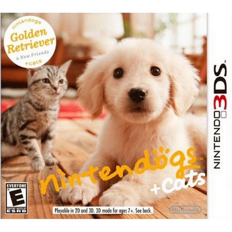 Nintendogs + Cats: Golden Retriever & New Friends [Nintendo 3DS]