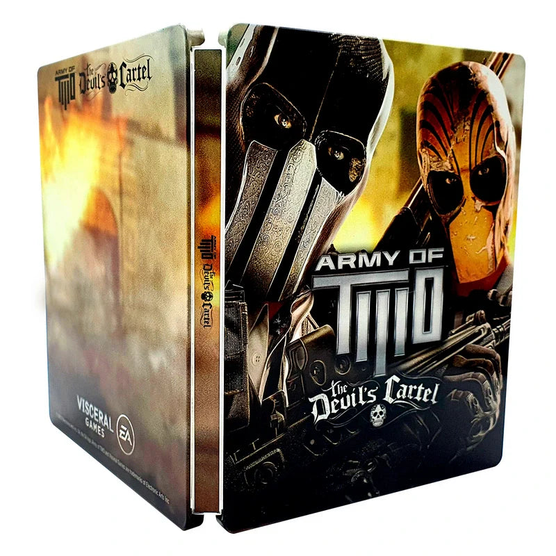 Carátula Army of Two: The Devil's Cartel para Disco (Edición Limitada de Acero) [Borde Chocolate]